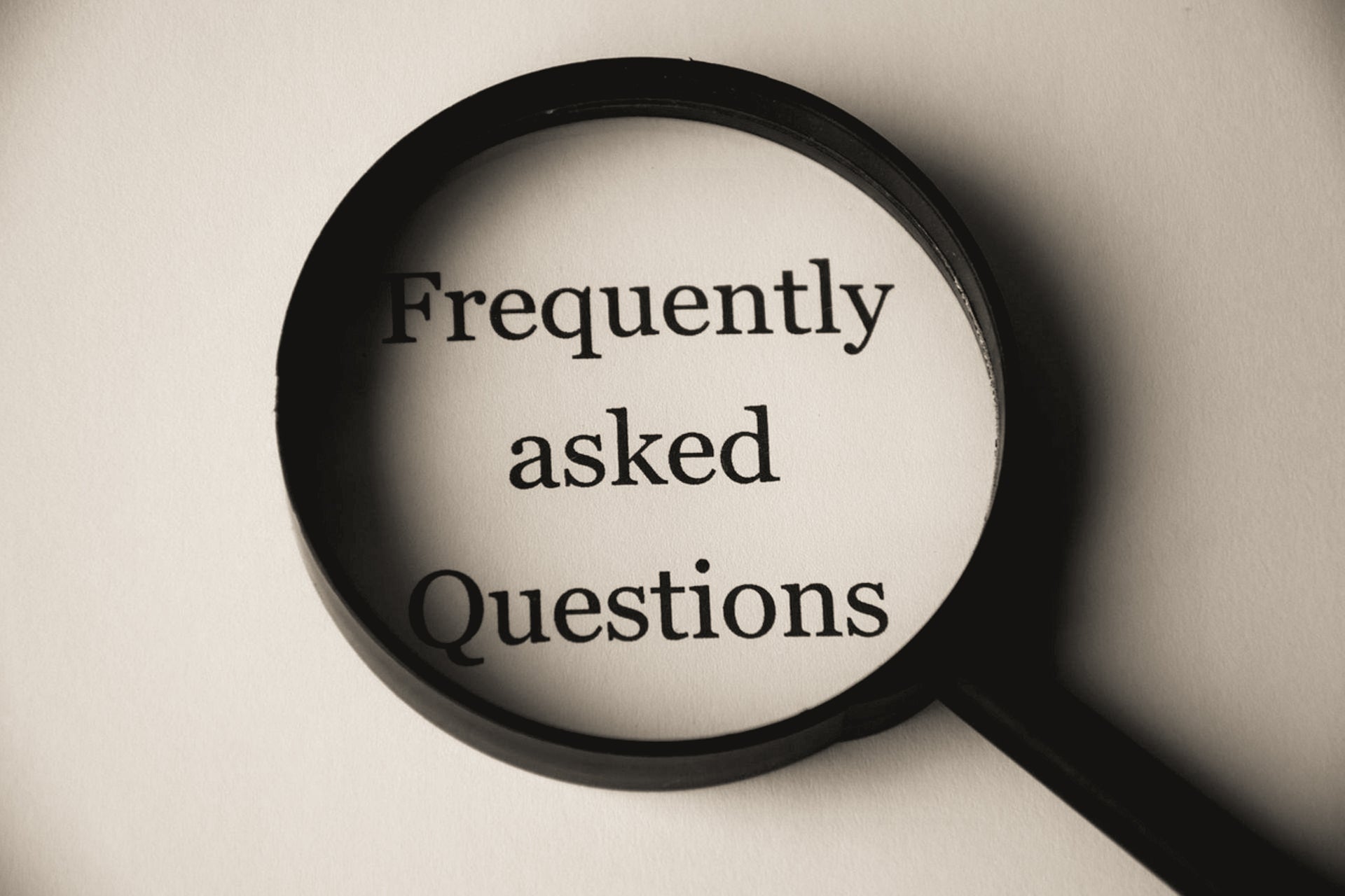FAQ Haeufig gestellte Fragen
